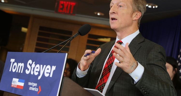 Steyer Spars with Pelosi Over Impeachment