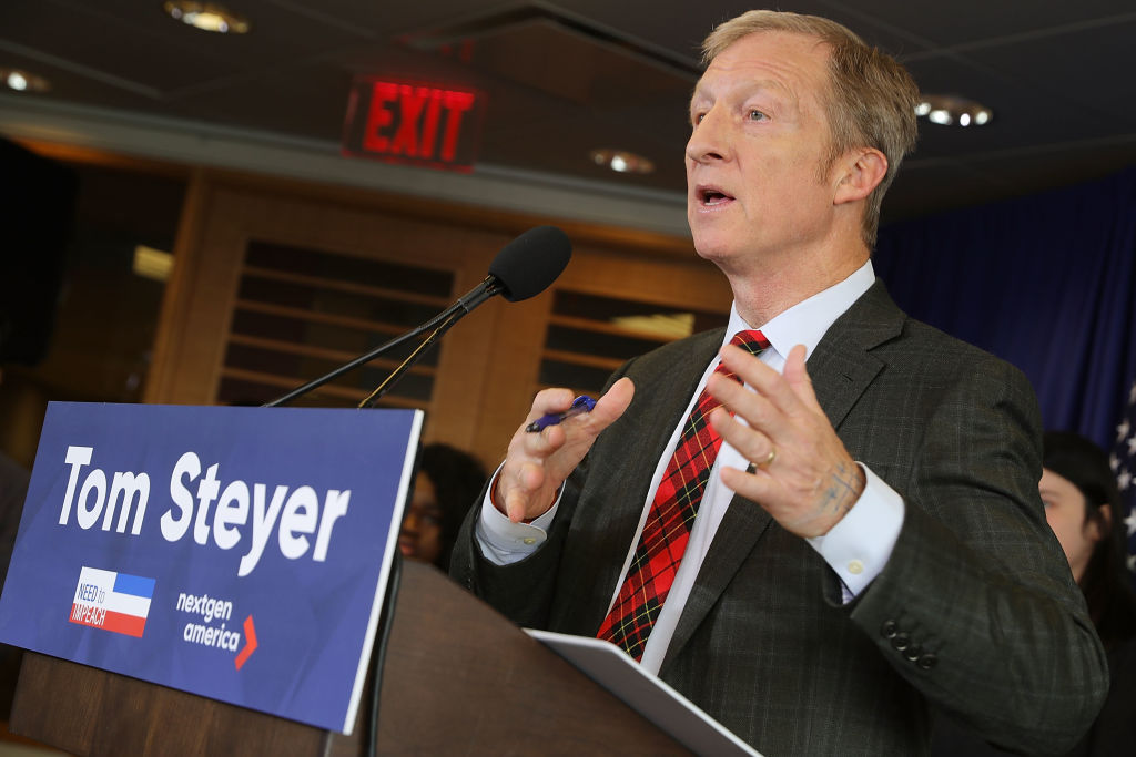 Steyer Pre-Empts Democratic Debates With A Push For Impeachment